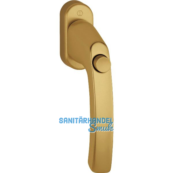 HOPPE Fenstergriff LI�GE - Druckknopf, Vierkant 7 x 40 mm, Alu bronze eloxiert