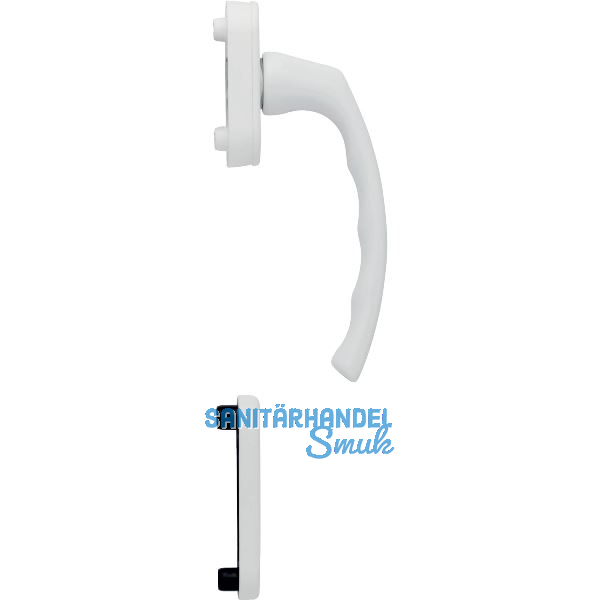 HOPPE Balkont�rgriff-Halbgarnitur LI�GE - innen, wei�