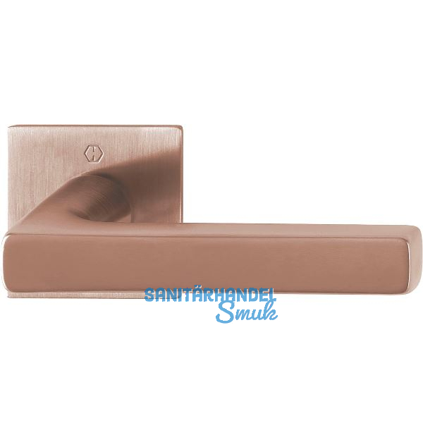 HOPPE Dr�ckergarnitur DALLAS - ohne Schl�sselrosetten, kupferfarben satiniert