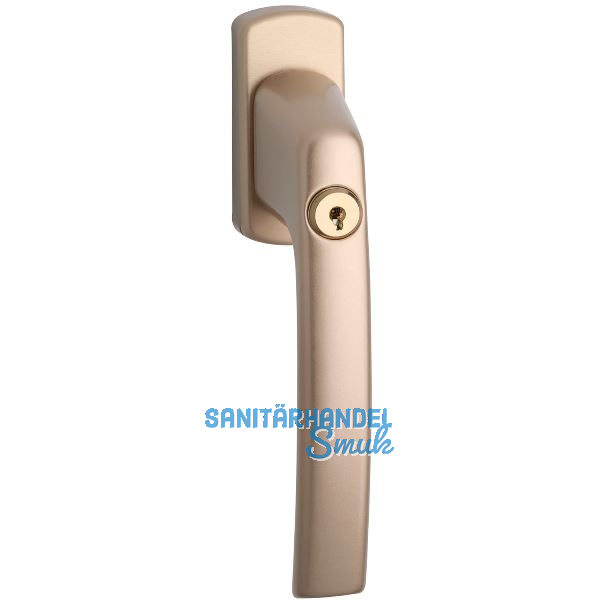 MACO Fenstergriff HARMONY - Sperrzylinder, VK 7x35 mm, Alu bronze eloxiert