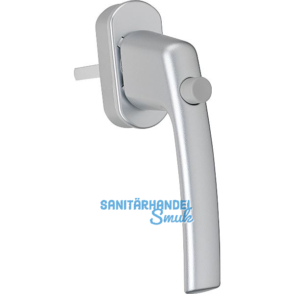 MACO Fenstergriff TRESOR, Sperrknopf, VK 7 x 35 mm, Alu silber eloxiert