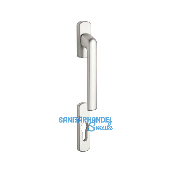 MACO Balkont�rgriffhalbgarnitur HARMONY - au�en niedrig, silber eloxiert