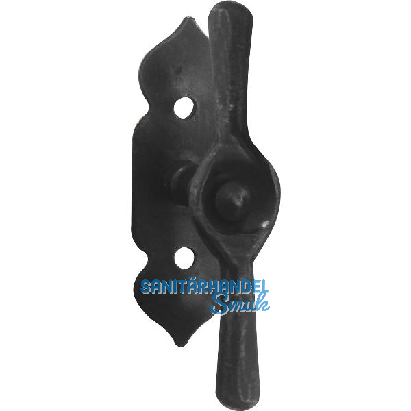 SCH�RGHOFER Fenstergriff RAMSAU - sichtbar geschraubt, 90, verzinkt geschw�rzt