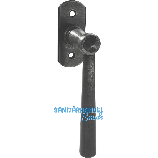 SCH�RGHOFER Fenstergriff AIST - sichtbar geschraubt, verzinkt schwarz patiniert