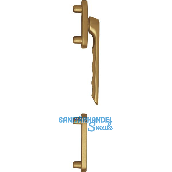 HOPPE Balkont�rgriff-Halbgarnitur LI�GE - au�en flach, bronze