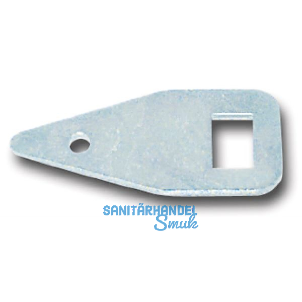 Keile f�r Einlegstangen, zum Einschlagen, Stahl verzinkt