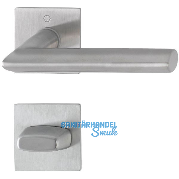 HOPPE Dr�ckergarnitur STOCKHOLM - auf Flachrosette WC, 35 - 45, Edelstahl