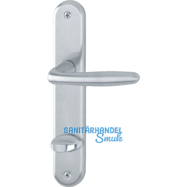 Dr�ckergarnitur VERONA - auf Schild WC 90, 37 - 42, silber eloxiert