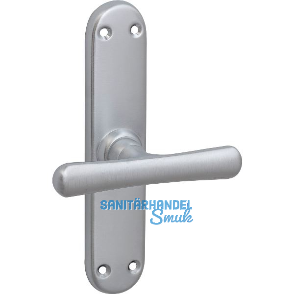 GRUNDMANN Fenstergriff ELEGANT 520 - gerade, 7x35, Messing verchromt satiniert