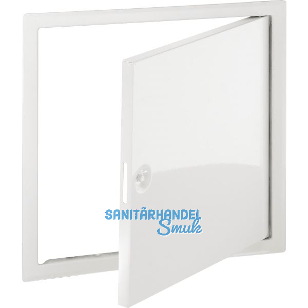 UPMANN Revisionst�r Softline Vierkantverschluss Stahl wei� RAL9016 600x600 mm