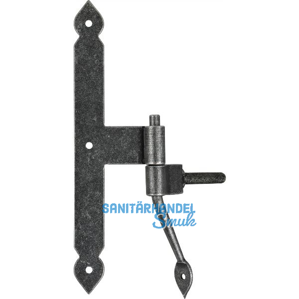 HALC� Fenstermittelband Fulp, 190 mm, Stahl verzinkt schwarz passiviert