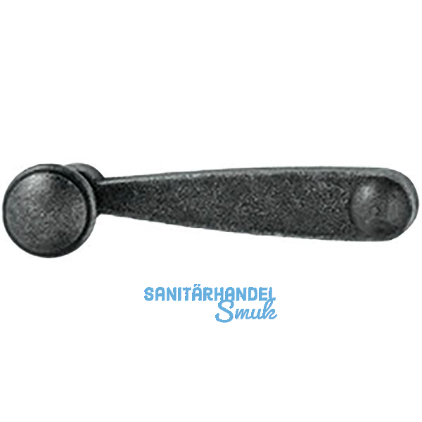 HALC� Espagnolettenruder mit Knopf Eisen schwarz passiviert