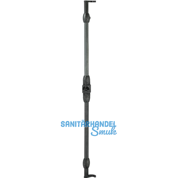 HALC� Espagnolettenstange Nr. 2 L�nge 1400 mm Eisen schwarz passiviert