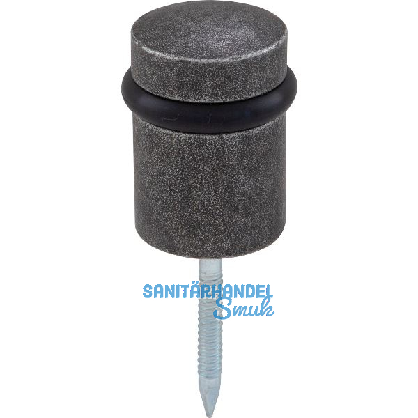 HALC� Bodent�rpuffer � 30 mm, Stahl verzinkt schwarz passiviert