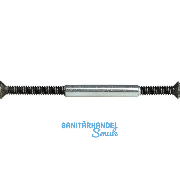 HALC� H�lsenschraube f�r Rosettenbefestigung T�rst�rke 48-65, schwarz passiviert