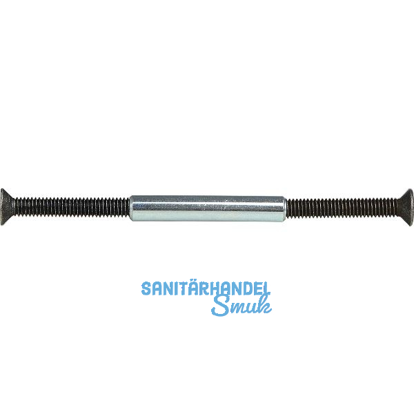 HALC� H�lsenschraube f�r Rosettenbefestigung T�rst�rke 58-77, schwarz passiviert