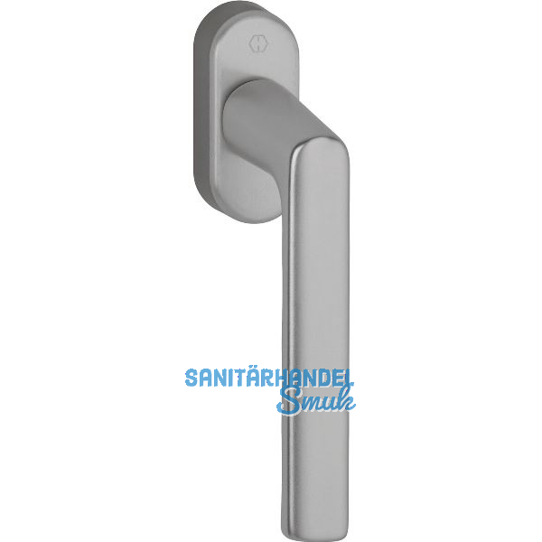 HOPPE Fenstergriff HAMBURG, Aluminium Edelstahl-Effekt