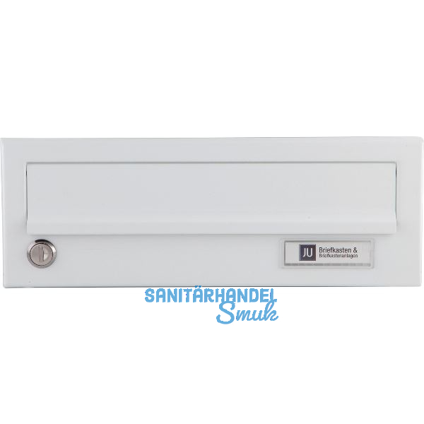 JU Ersatzt�re f�r Hausbrieffachanlage 300 x 110 mm, wei� RAL 9016