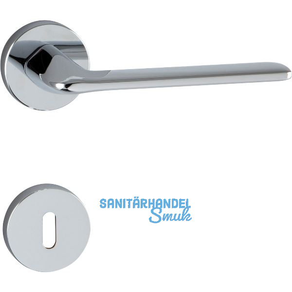 MARCHESI Dr�ckergarnitur UMAG auf Rosette BB, 38-45 mm, Zamak verchromt