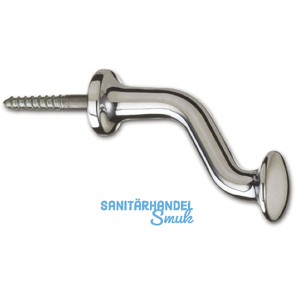 Fensterschutzkopf zum Einschrauben, 60 mm, Aluminium poliert