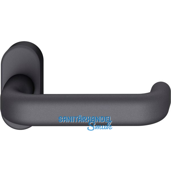 FSB FH-Rahment�rdr�cker 09 1243 Standfl�gel Rosette oval Aluminium schwarz