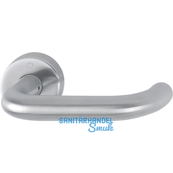 HOPPE Dr�ckerhalbgarnitur PARIS rund, Vierkant 8/62 mm, Edelstahl matt