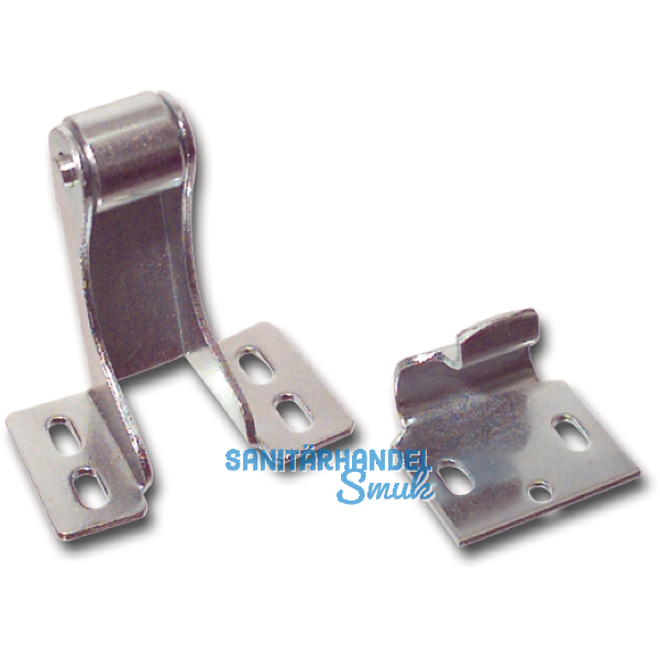 Verbund-Fensterschnapper m. Rolle u. Fensterschlie�haken, Stahl verzinkt