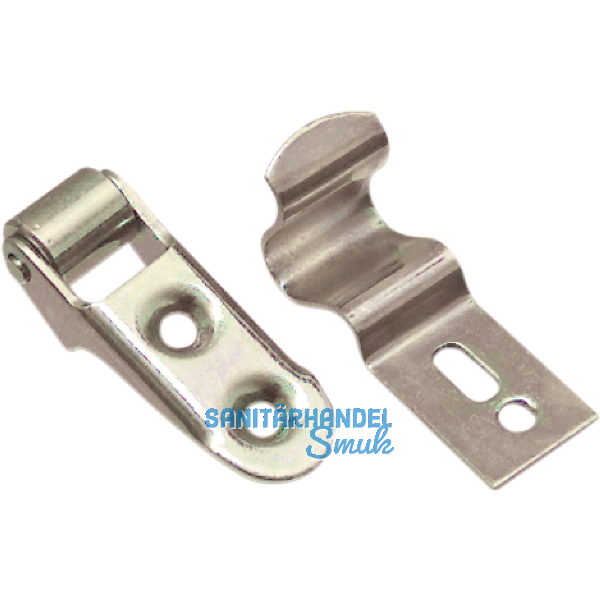 Fensterschnapper m. Rolle und Federschlie�haken, Stahl verzinkt