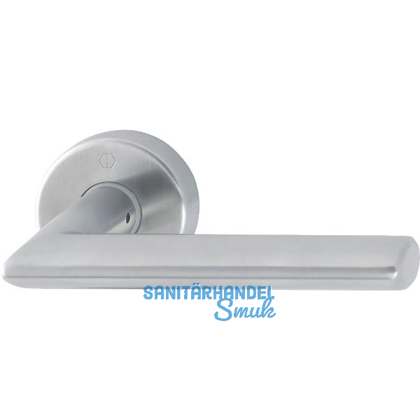 HOPPE Dr�ckerhalbgarnitur STOCKHOLM rund, Vierkant 10/62 mm, Edelstahl matt