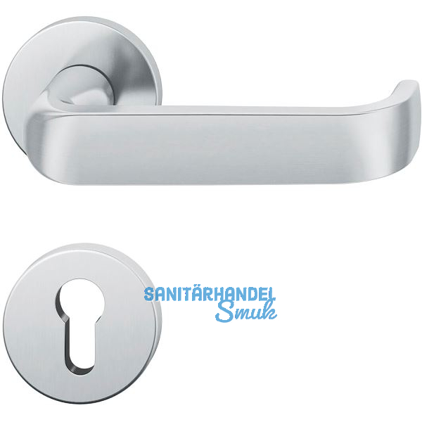 FSB Feuerschutz Dr�ckergarnitur 79 1268 AGL DIN EN179 PZ, Edelstahl matt