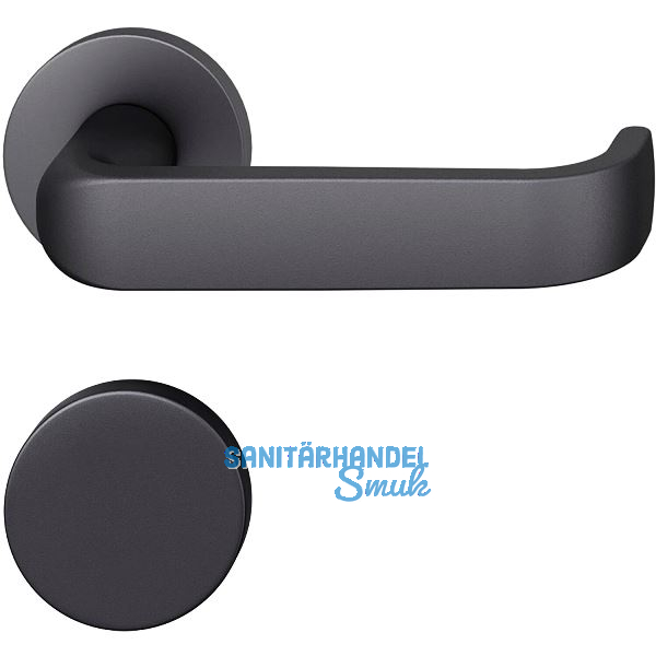 FSB Feuerschutz Standfl�gelgarnitur 79 1268 AGL DIN BL, Aluminium schwarz matt