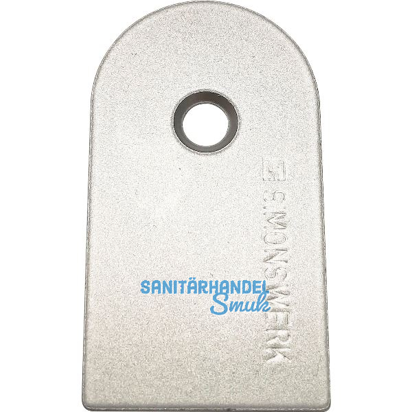 SIMONS Abdeckplattenset f�r T�rband TECTUS TE 541 3D FVZ, silber