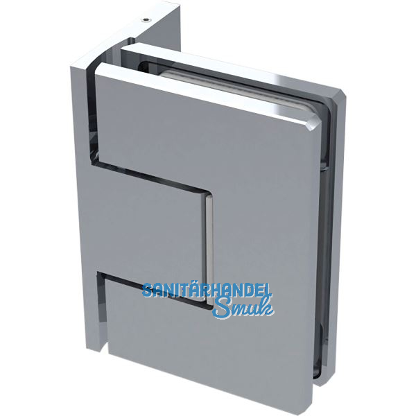 Duscht�rband 8501N Polymer 90� Glas-Wand, Feststellung,Messing verchromt poliert