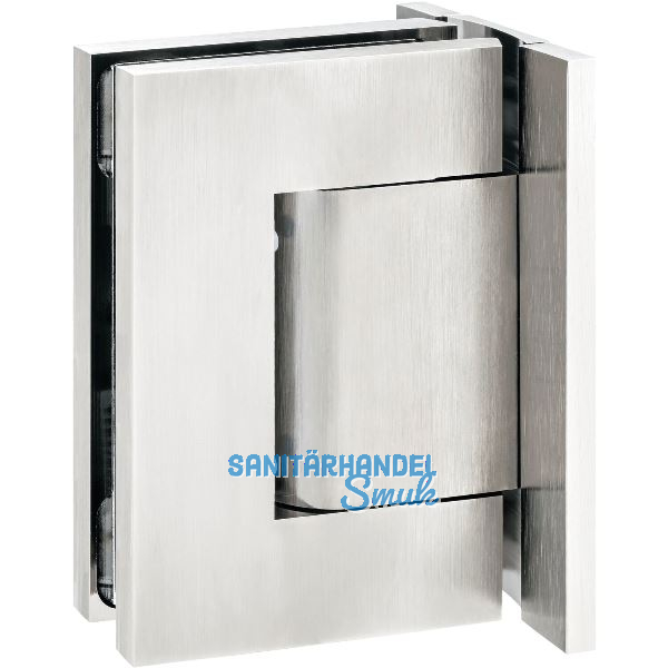 Pendelt�rband Biloba 8910 90� Glas-Wand, mit Feststellung,Edelstahl matt