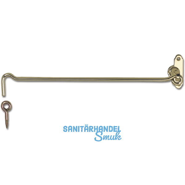 Aufspreizstangen 400 mm, Messing blank