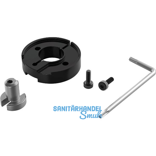 TEDEE Adapter f�r vorhandene Zylinder, Aufr�sten mit tedee Pro,Aluminium schwarz