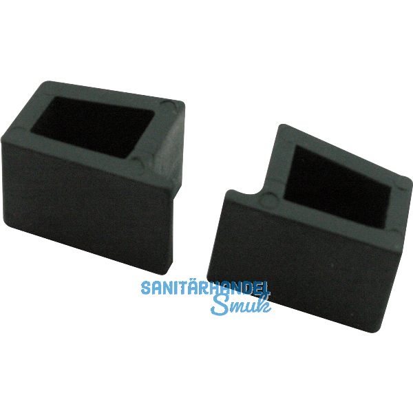 Endkappe f�r TRANSIT, Kunststoff schwarz-grau