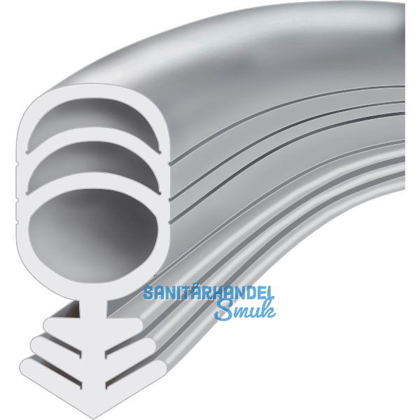 Dichtungsprofil Universal Plus, 25 Meter, Kunststoff wei�