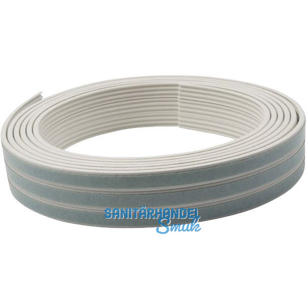 Dichtungsprofil selbstklebend, Typ K, Kunststoff braun, 1 St�ck = 7,5 Meter