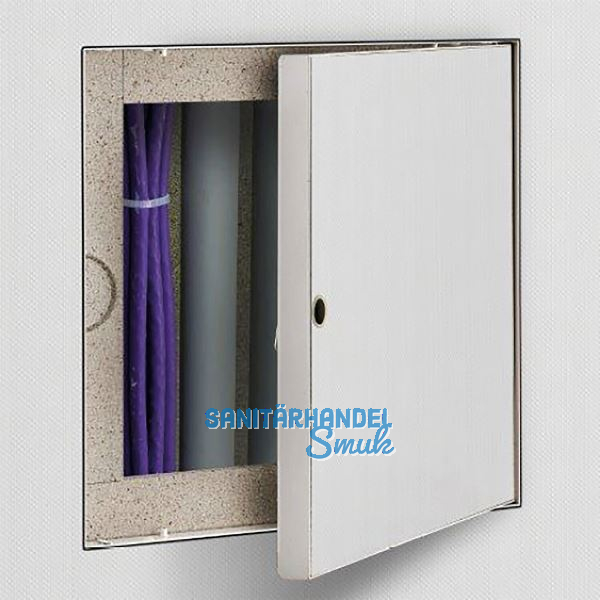 UPMANN Revisionst�r FireStar, Vierkantverschluss, 500x500mm Stahl wei� RAL9016