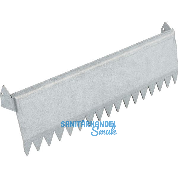JU Entnahmesperre gezackt f�r Hausbrieffach Breite 300 mm, Stahl verzinkt
