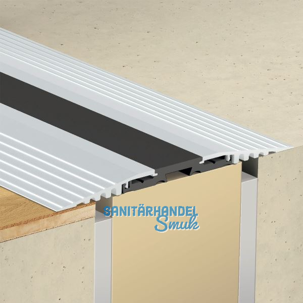 PLANET Click-T�rschwelle F140, L�nge 1190 mm, Aluminium silber eloxiert