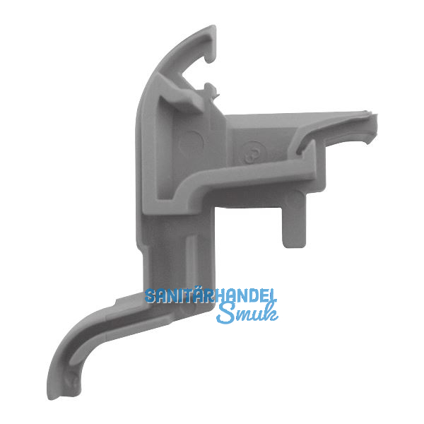 GUTMANN Endkappe 257/24 zu Drau 25/24F, 90�, EPDM grau, links