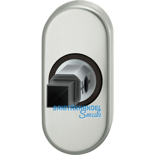 FSB Adapter-Rosette oval Dr�cker f�r Rahment�r, Ansatz 8 mm, Aluminium silber