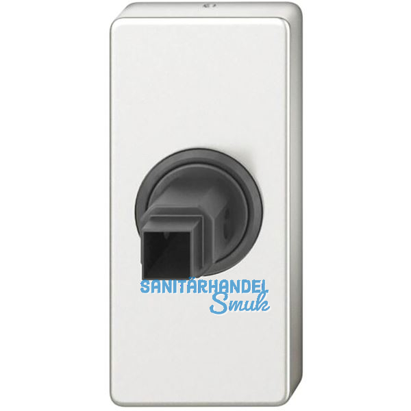 FSB Fenstergriff Adapter-Rosette eckig, Aluminium silber eloxiert