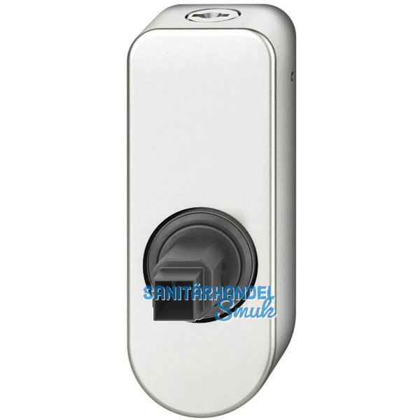 FSB Fenstergriff Adapter-Rosette oval abschlie�bar, Aluminium silber eloxiert