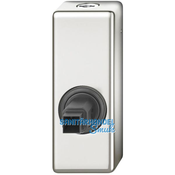 FSB Fenstergriff Adapter-Rosette eckig abschlie�bar, Aluminium silber eloxiert