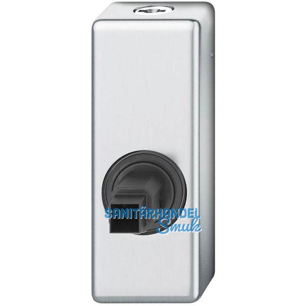 FSB Fenstergriff Adapter-Rosette eckig abschlie�bar, Edelstahl matt