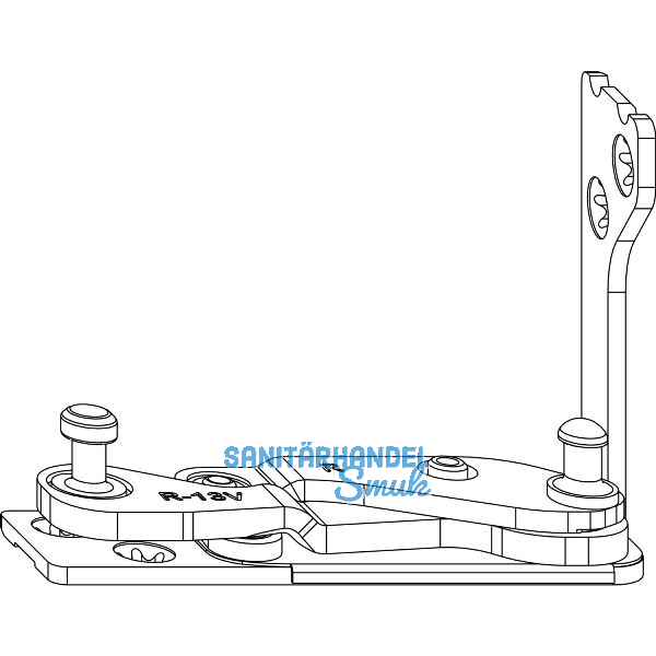 MACO Ecklager POWER Holz FT 24 13V silber rechts (215810)