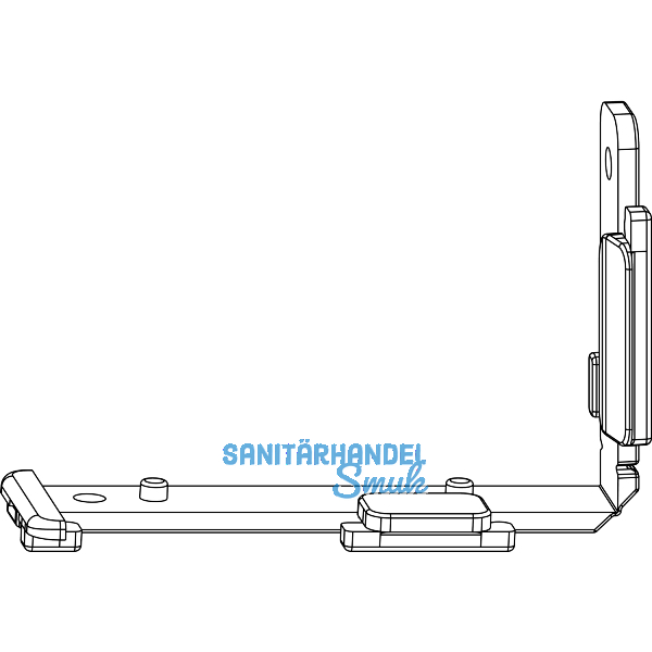 MACO Unterlage POWER Typ 05, links unten/rechts oben, grau (364071)